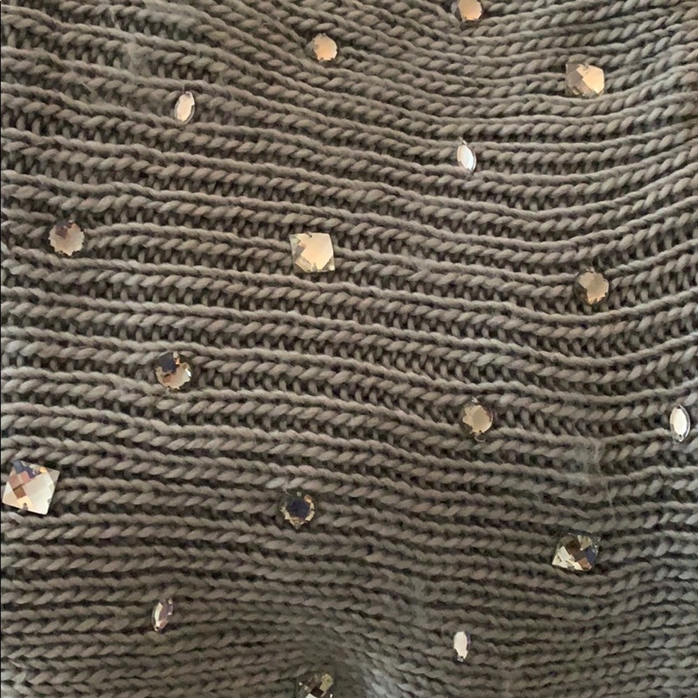 Candies rinestone grey scarf